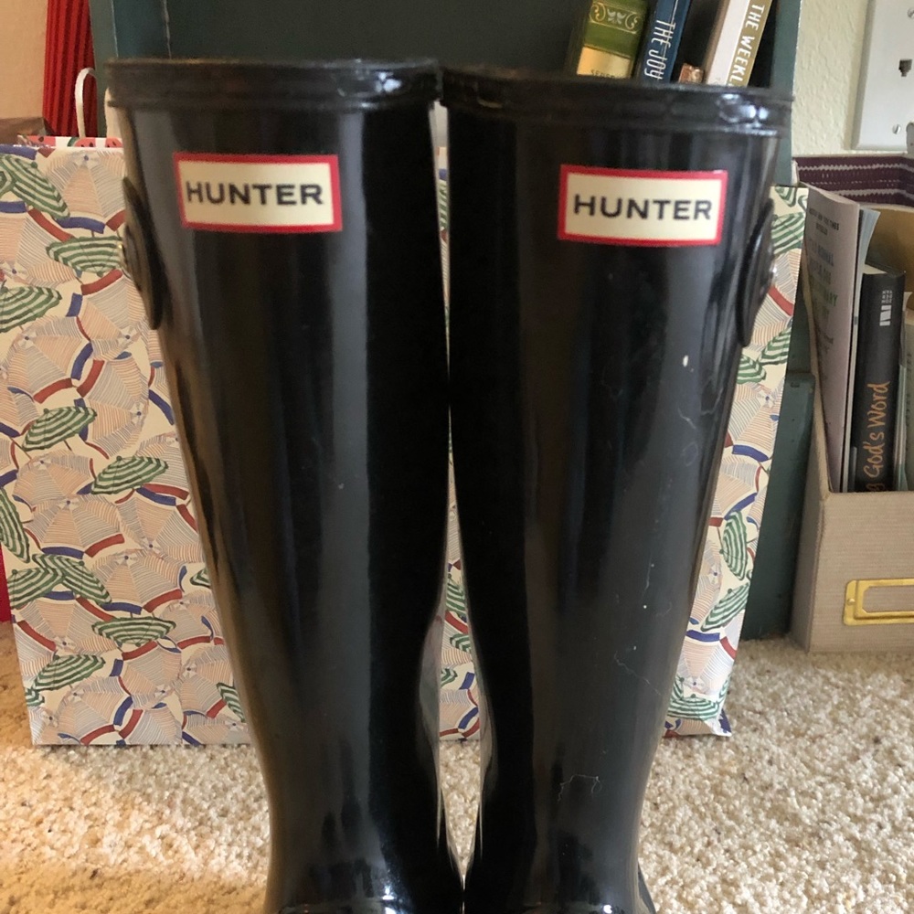 Hunter rain boots